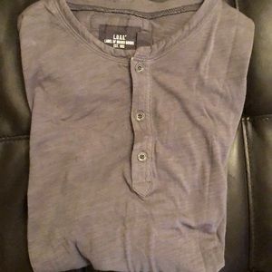 H&M Charcoal Henley.